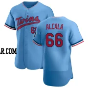 Jorge Alcala Men's Minnesota Twins Light Blue Authentic Alternate Jersey