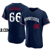 Jorge Alcala Men's Minnesota Twins Navy Authentic Alternate Jersey