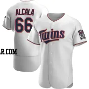 Jorge Alcala Men's Minnesota Twins White Authentic Home Jersey