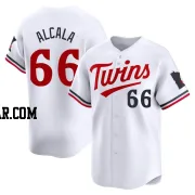 Jorge Alcala Men's Minnesota Twins White Limited Home Jersey