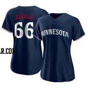 Jorge Alcala Women's Minnesota Twins Navy Authentic Alternate Jersey