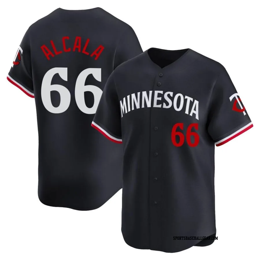 Jorge Alcala Youth Minnesota Twins Navy Limited Alternate Jersey