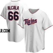 Jorge Alcala Youth Minnesota Twins White Replica Home Jersey