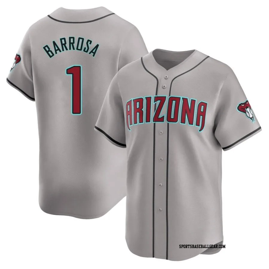 Jorge Barrosa Men's Arizona Diamondbacks Gray Limited Away Jersey