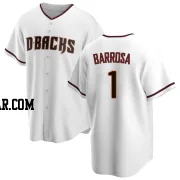 Jorge Barrosa Men's Arizona Diamondbacks White Replica Home Jersey