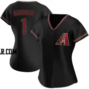 Jorge Barrosa Women's Arizona Diamondbacks Black Authentic Alternate Jersey