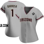 Jorge Barrosa Women's Arizona Diamondbacks Gray Authentic Road 2023 World Series Jersey