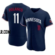 Jorge Polanco Men's Minnesota Twins Navy Authentic Alternate Jersey