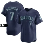 Jorge Polanco Youth Seattle Mariners Navy Limited Road Jersey