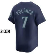 Jorge Polanco Youth Seattle Mariners Navy Limited Road Jersey