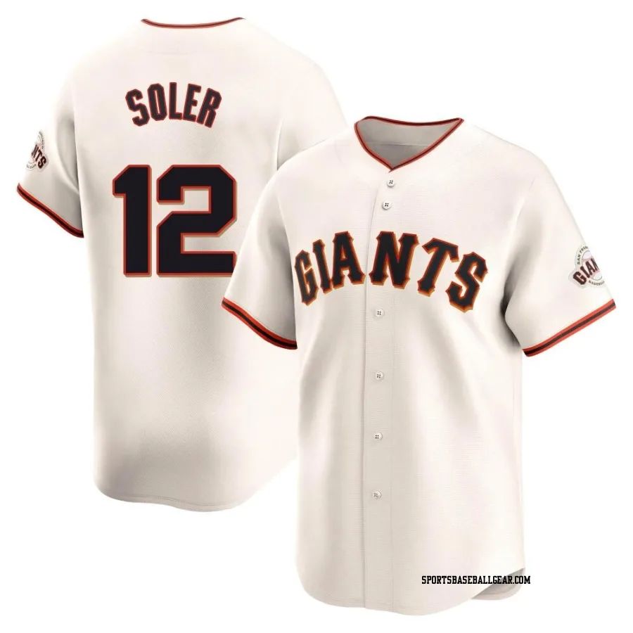 Jorge Soler Men's San Francisco Giants Cream Limited Home Jersey