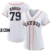 Jose Abreu Women's Houston Astros White Authentic 2022 World Series Champions Home Jersey