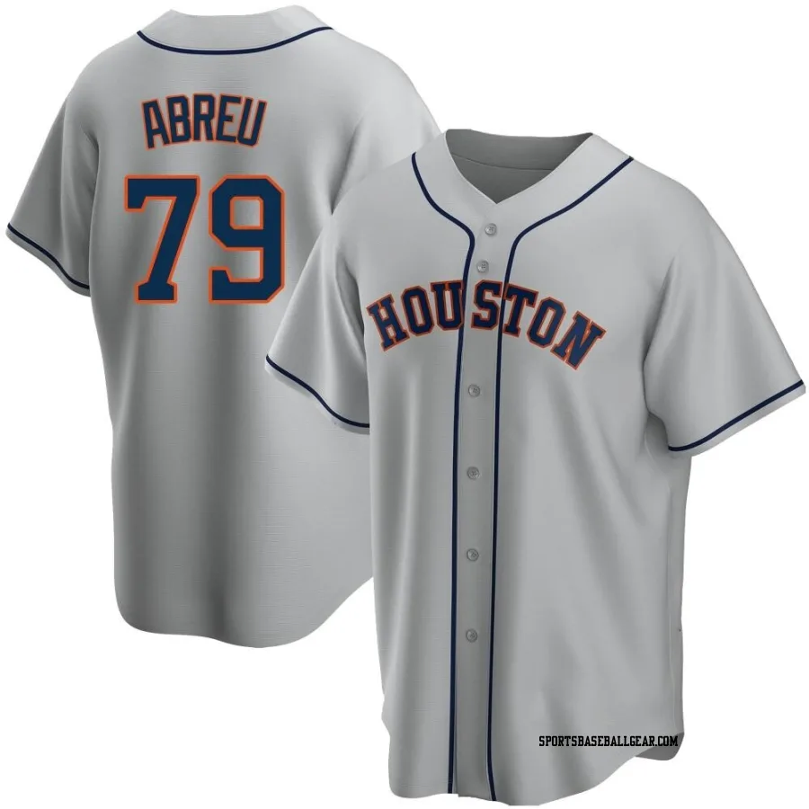 Jose Abreu Youth Houston Astros Gray Replica Road Jersey