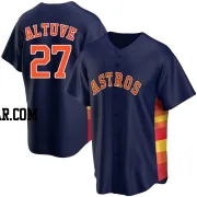 Jose Altuve Men's Houston Astros Navy Replica Alternate Jersey