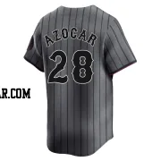 Jose Azocar Men's New York Mets Limited Graphite 2024 City Connect Jersey