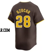 Jose Azocar Men's San Diego Padres Brown Limited Away Jersey