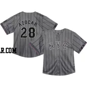 Jose Azocar Toddler New York Mets Limited Graphite 2024 City Connect Jersey