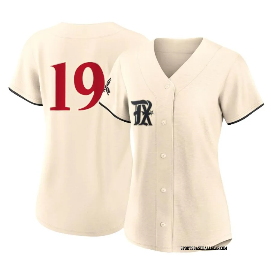 Jose Barrero Women's Texas Rangers Cream Authentic 2023 City Connect Jersey