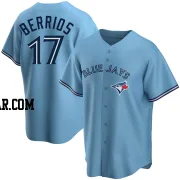 Jose Berrios Men's Toronto Blue Jays Blue Replica Powder Alternate Jersey