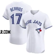 Jose Berrios Men's Toronto Blue Jays White Elite Home Jersey