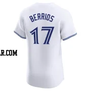 Jose Berrios Men's Toronto Blue Jays White Elite Home Jersey