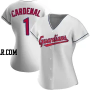 Jose Cardenal Women's Cleveland Guardians White Authentic Home Jersey