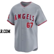 Jose Cisnero Men's Los Angeles Angels Gray Limited Away Jersey