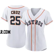 Jose Cruz Jr. Women's Houston Astros White Authentic 2022 World Series Home Jersey