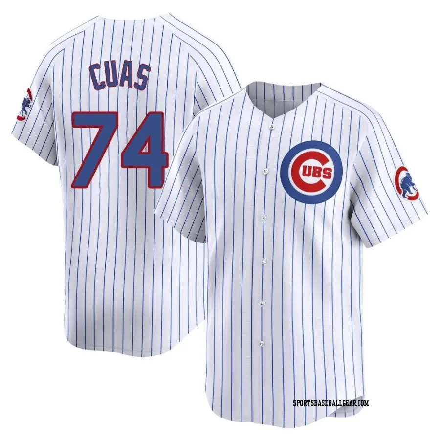 Jose Cuas Men's Chicago Cubs White Limited Home Jersey