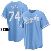 Jose Cuas Men's Kansas City Royals Light Blue Replica 2022 Alternate Jersey