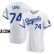 Jose Cuas Men's Kansas City Royals White Authentic 2022 Home Jersey