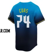 Jose Cuas Men's Philadelphia Phillies Blue Limited 2024 City Connect Jersey