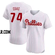 Jose Cuas Men's Philadelphia Phillies White Elite Home Jersey