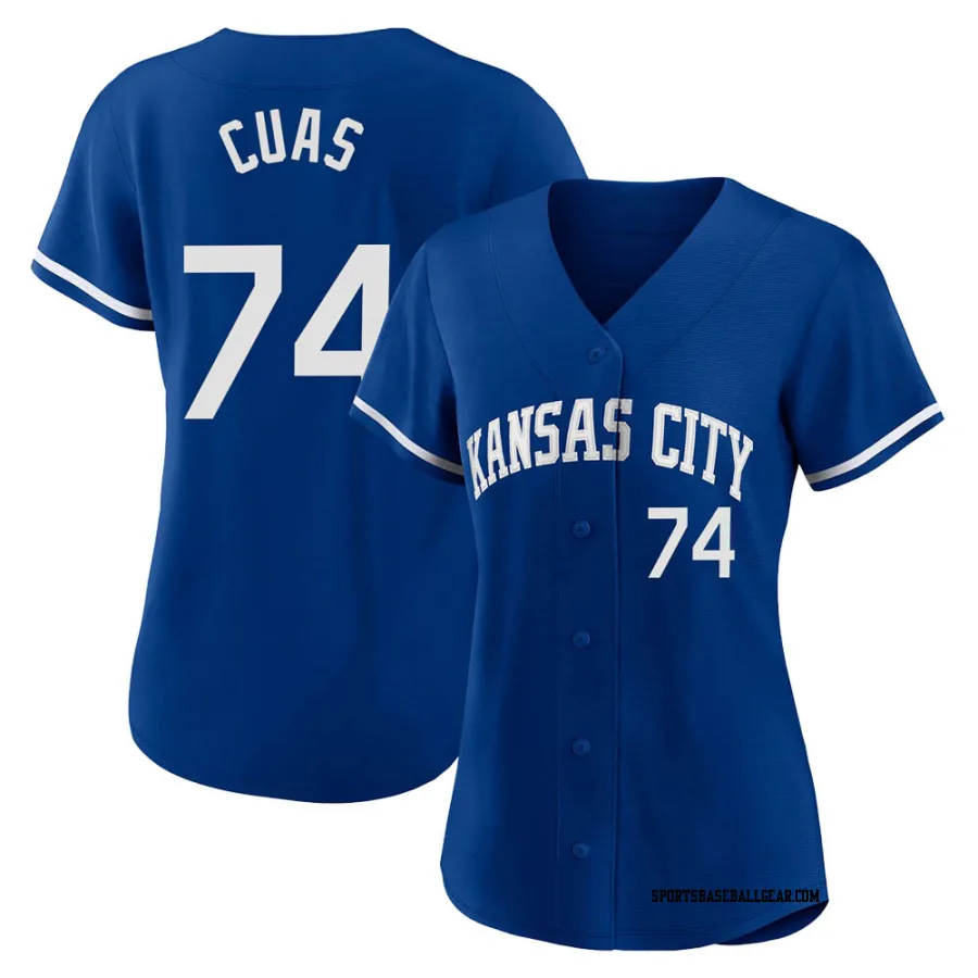 Jose Cuas Youth Kansas City Royals Royal Replica 2022 Alternate Jersey