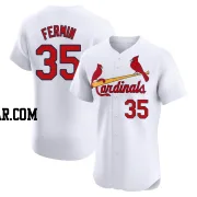 Jose Fermin Men's St. Louis Cardinals White Elite Home Jersey