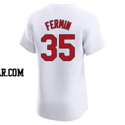 Jose Fermin Men's St. Louis Cardinals White Elite Home Jersey