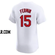 Jose Fermin Men's St. Louis Cardinals White Elite Home Jersey