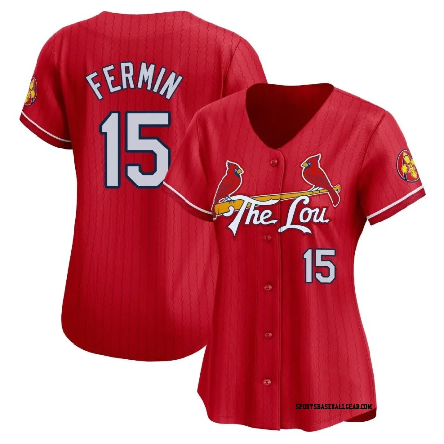 Jose Fermin Women's St. Louis Cardinals Red Limited 2024 City Connect Jersey