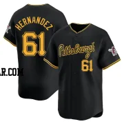 Jose Hernandez Youth Pittsburgh Pirates Black Limited Alternate Jersey