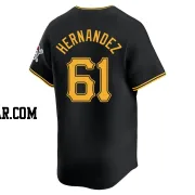 Jose Hernandez Youth Pittsburgh Pirates Black Limited Alternate Jersey