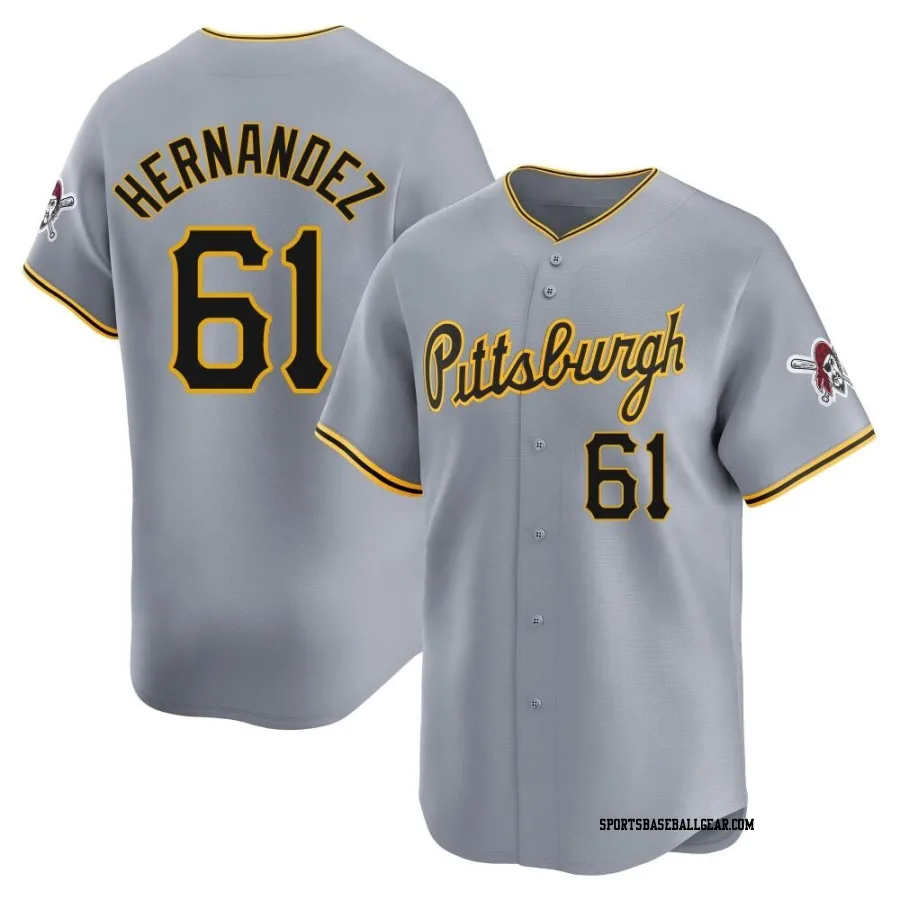 Jose Hernandez Youth Pittsburgh Pirates Gray Limited Away Jersey