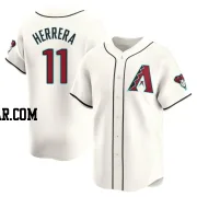 Jose Herrera Men's Arizona Diamondbacks White Limited Home Jersey