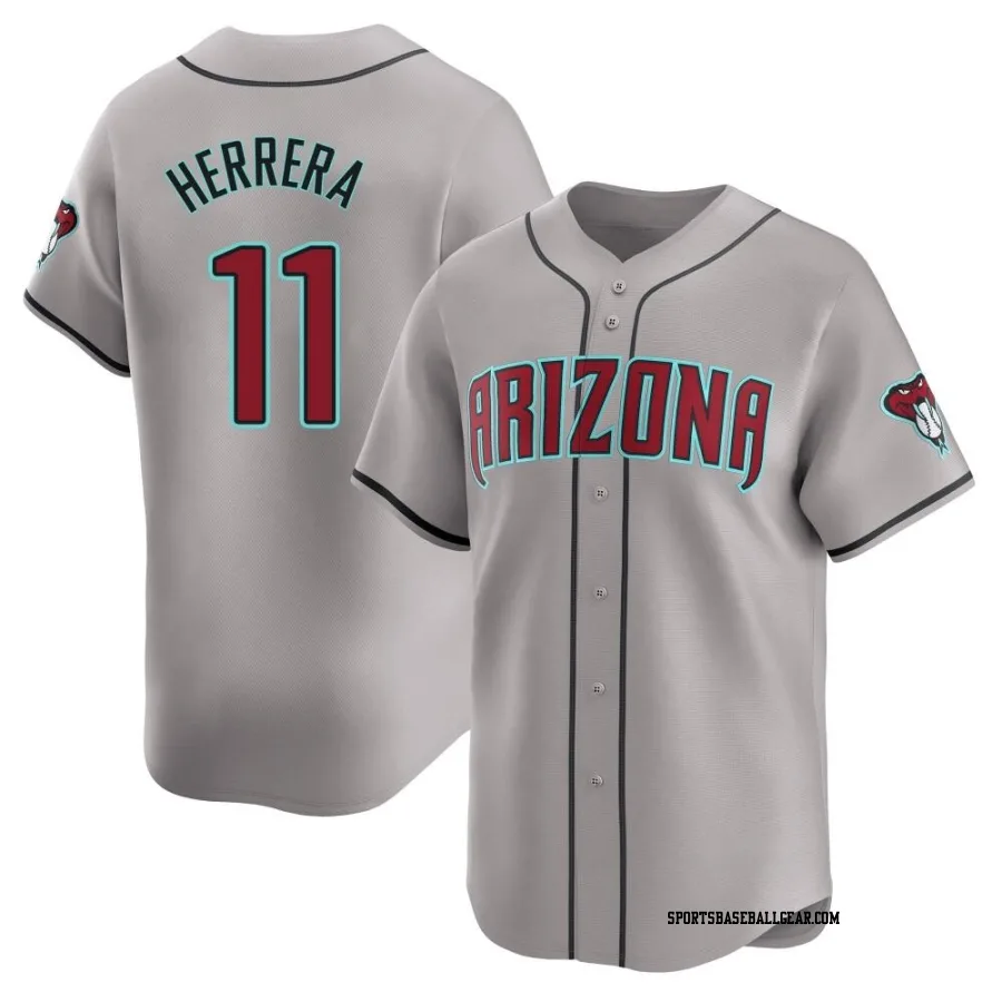 Jose Herrera Youth Arizona Diamondbacks Gray Limited Away Jersey