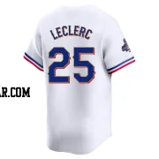 Jose Leclerc Men's Texas Rangers Gold Limited White 2024 Collection Jersey