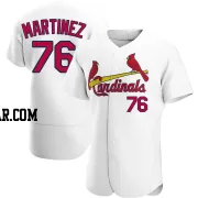 Jose Martinez Men's St. Louis Cardinals White Authentic Home Jersey