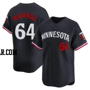 Jose Miranda Men's Minnesota Twins Navy Limited Alternate Jersey