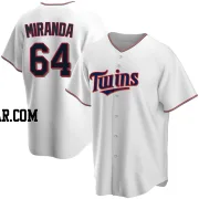 Jose Miranda Youth Minnesota Twins White Replica Home Jersey