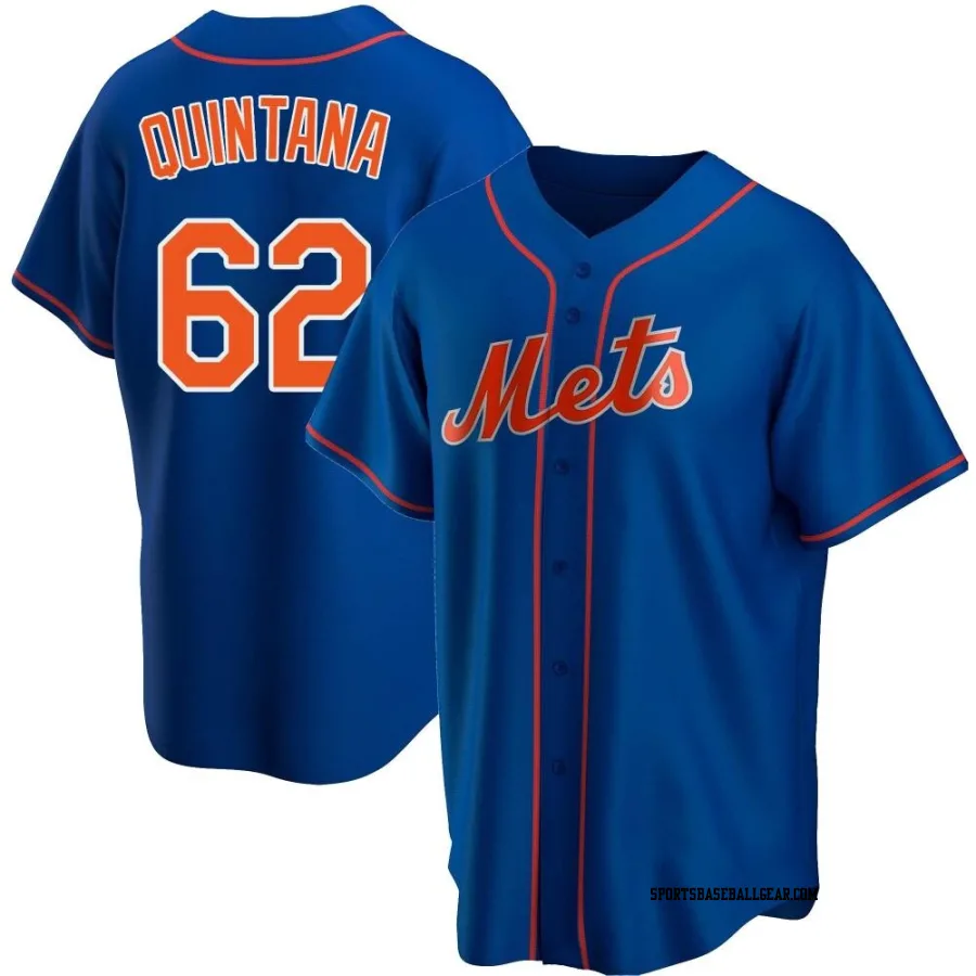 Jose Quintana Men's New York Mets Royal Replica Alternate Jersey