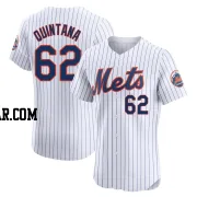 Jose Quintana Men's New York Mets White Elite Home Jersey