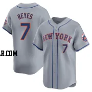 Jose Reyes Men's New York Mets Gray Limited Away Jersey